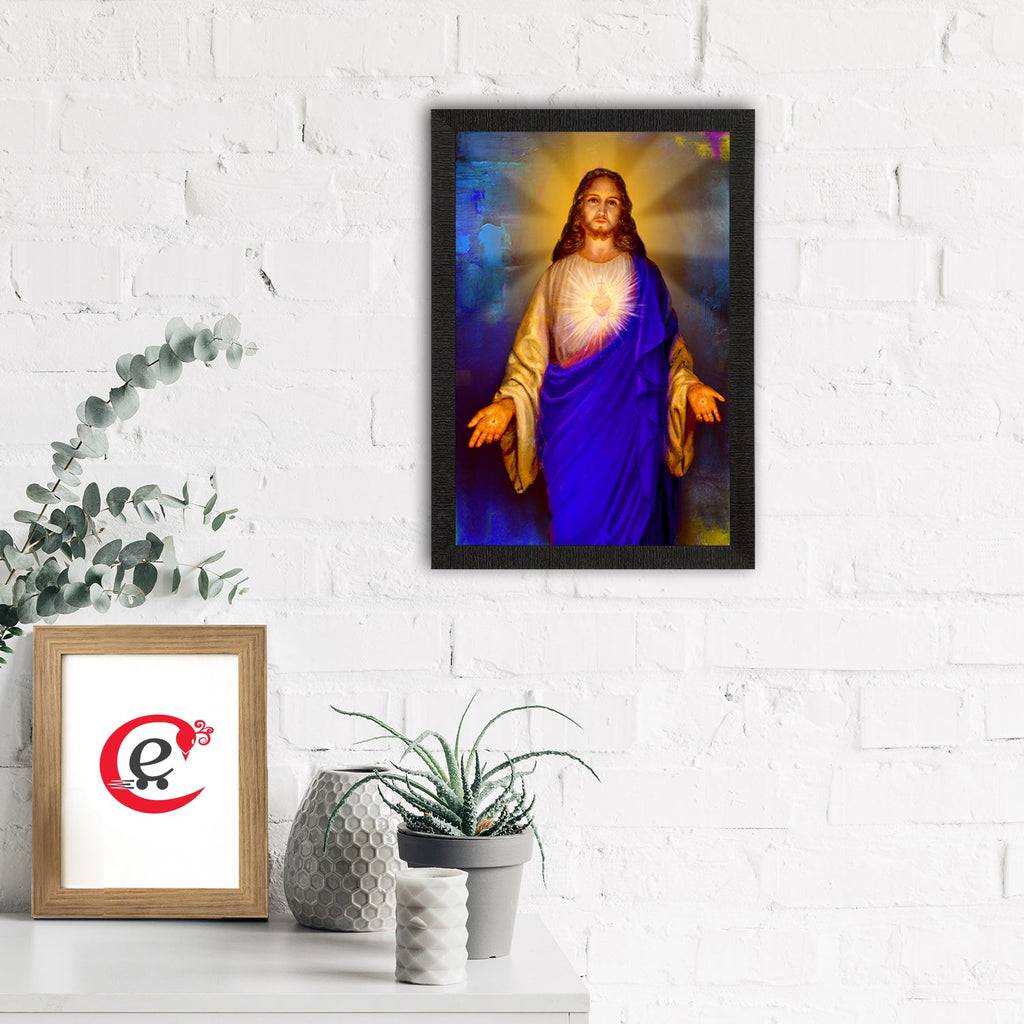 Jesus Christ Painting Digital Printed Religious Wall Art Kafalo