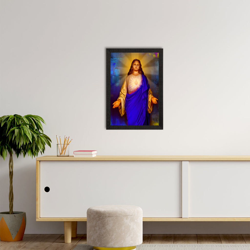Jesus Christ Painting Digital Printed Religious Wall Art Kafalo