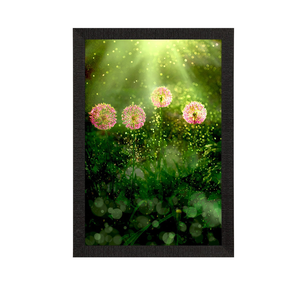 Colorful Flowers Satin Matt Texture UV Art Painting Kafalo