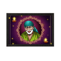 Sai Baba Satin Matt Texture UV Art Painting Kafalo