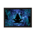 Lord Shiva Satin Matt Texture UV Art Painting Kafalo