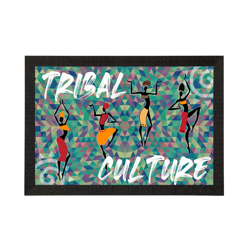 Tribal Theme Satin Matt Texture UV Art Painting Kafalo