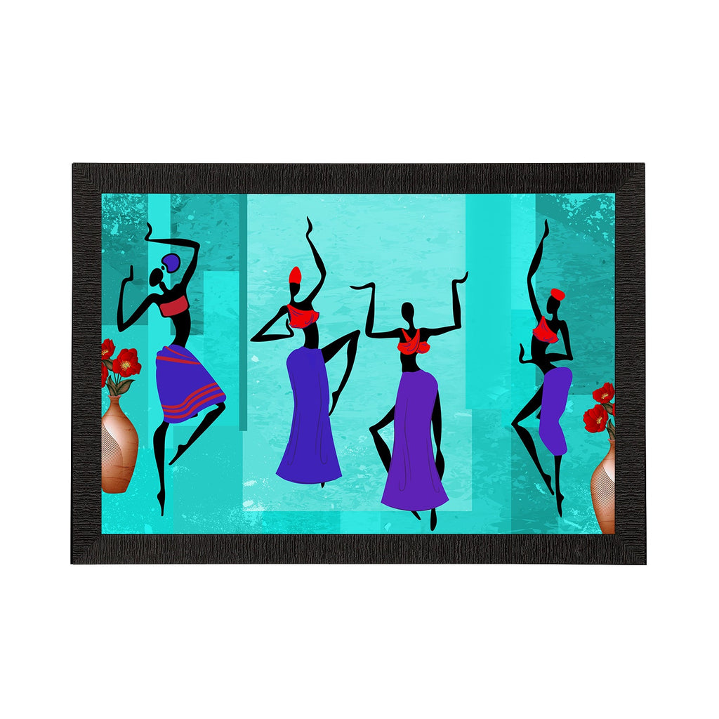Tribal Theme Satin Matt Texture UV Art Painting Kafalo