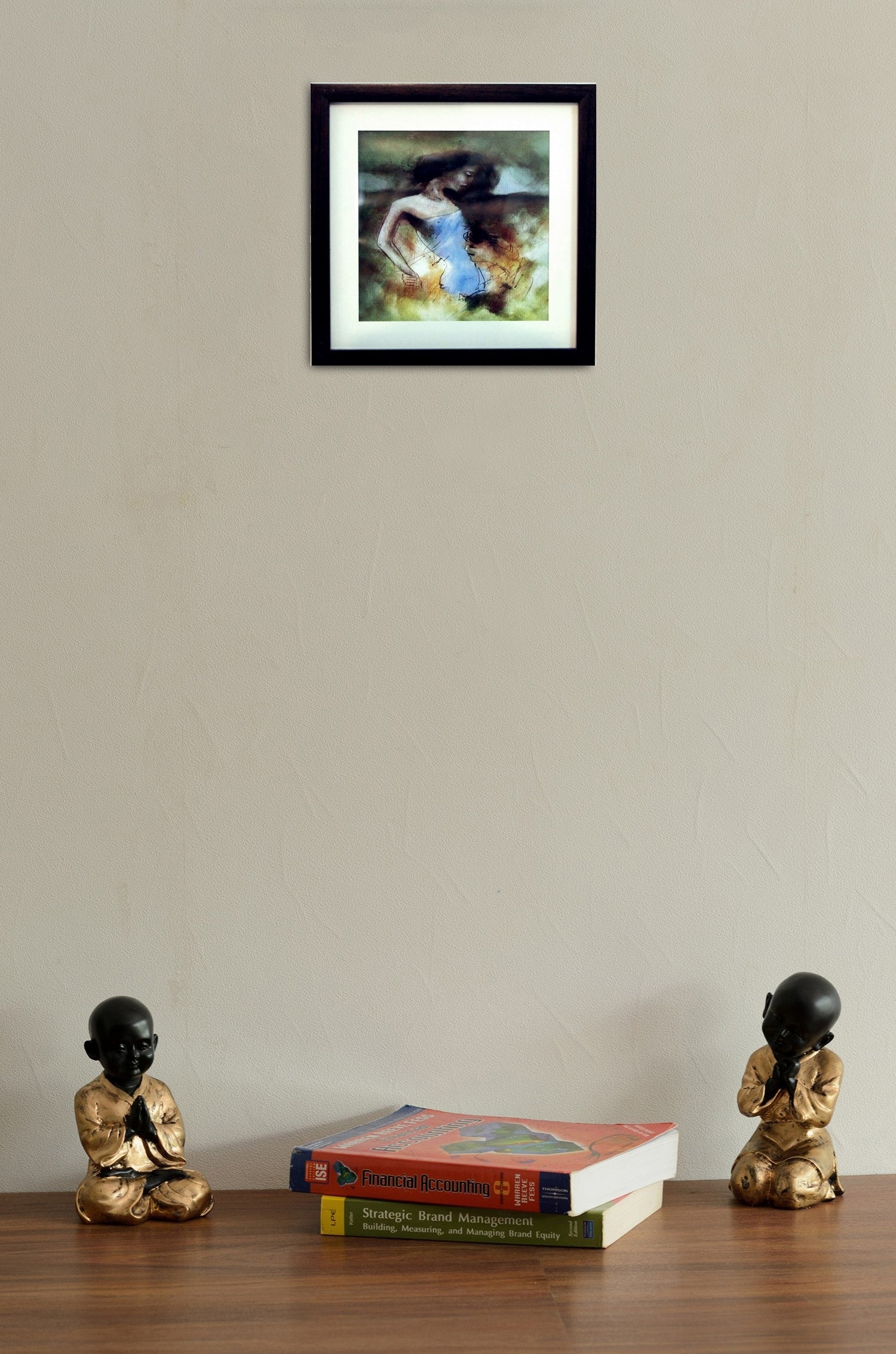 Love Scene Satin Matt Texture UV Art Painting Kafalo