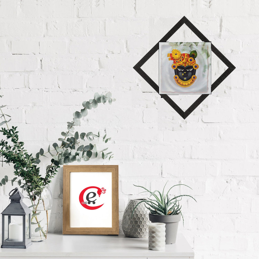 Lord Shrinathji Painting Digital Printed Religious Wall Art Kafalo