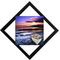 Sunset & Beach View Satin Matt Texture UV Art Painting Kafalo