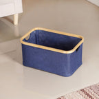 Fabric Basket Blue Nestasia