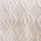 Feather Soft Throw Blanket Off White Nestasia