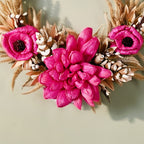 Festival Flora Handmade Organic Flower Wreath 24cm Nestasia