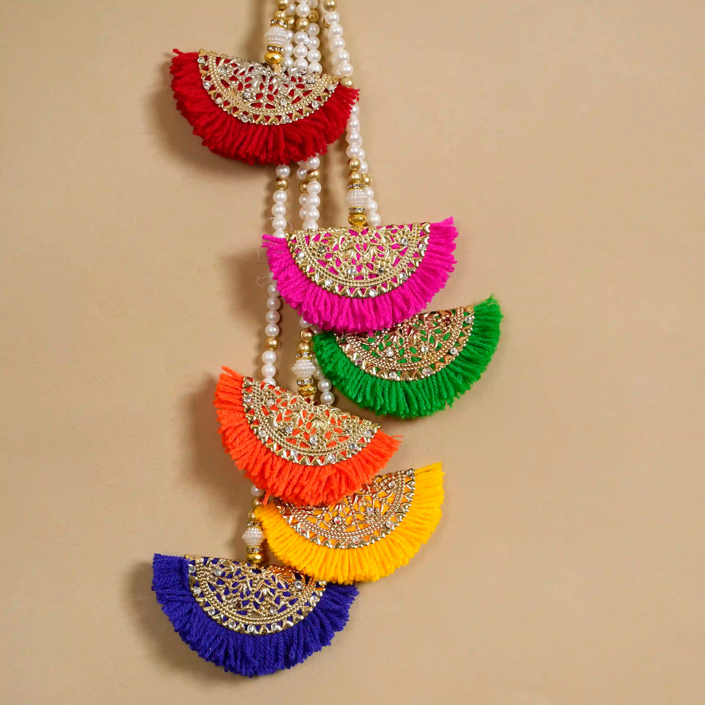 Colourful Door Hanging Decoration Set Of 2 Nestasia