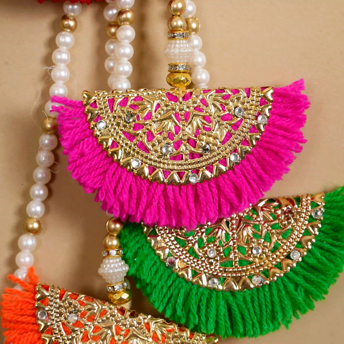 Colourful Door Hanging Decoration Set Of 2 Nestasia