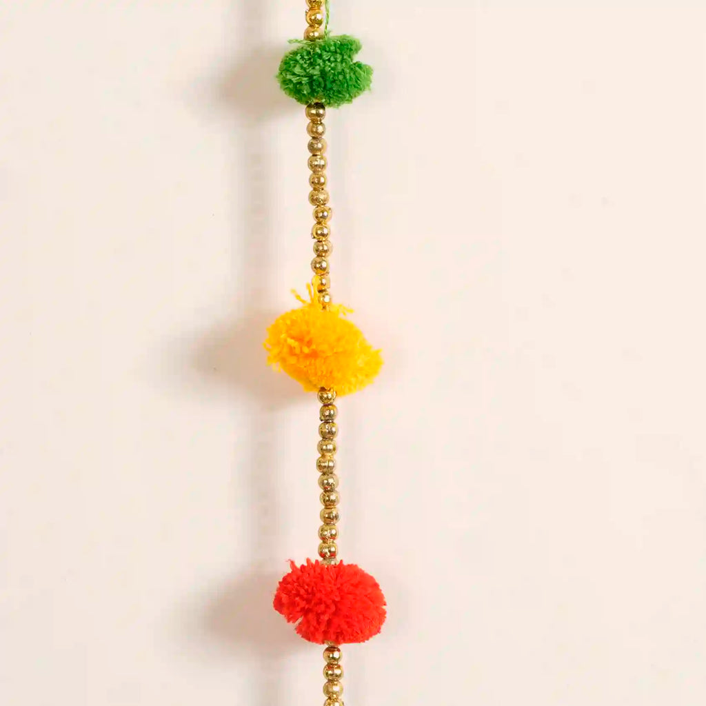 Festive Wheel Door Hanging Set Of 4 Nestasia