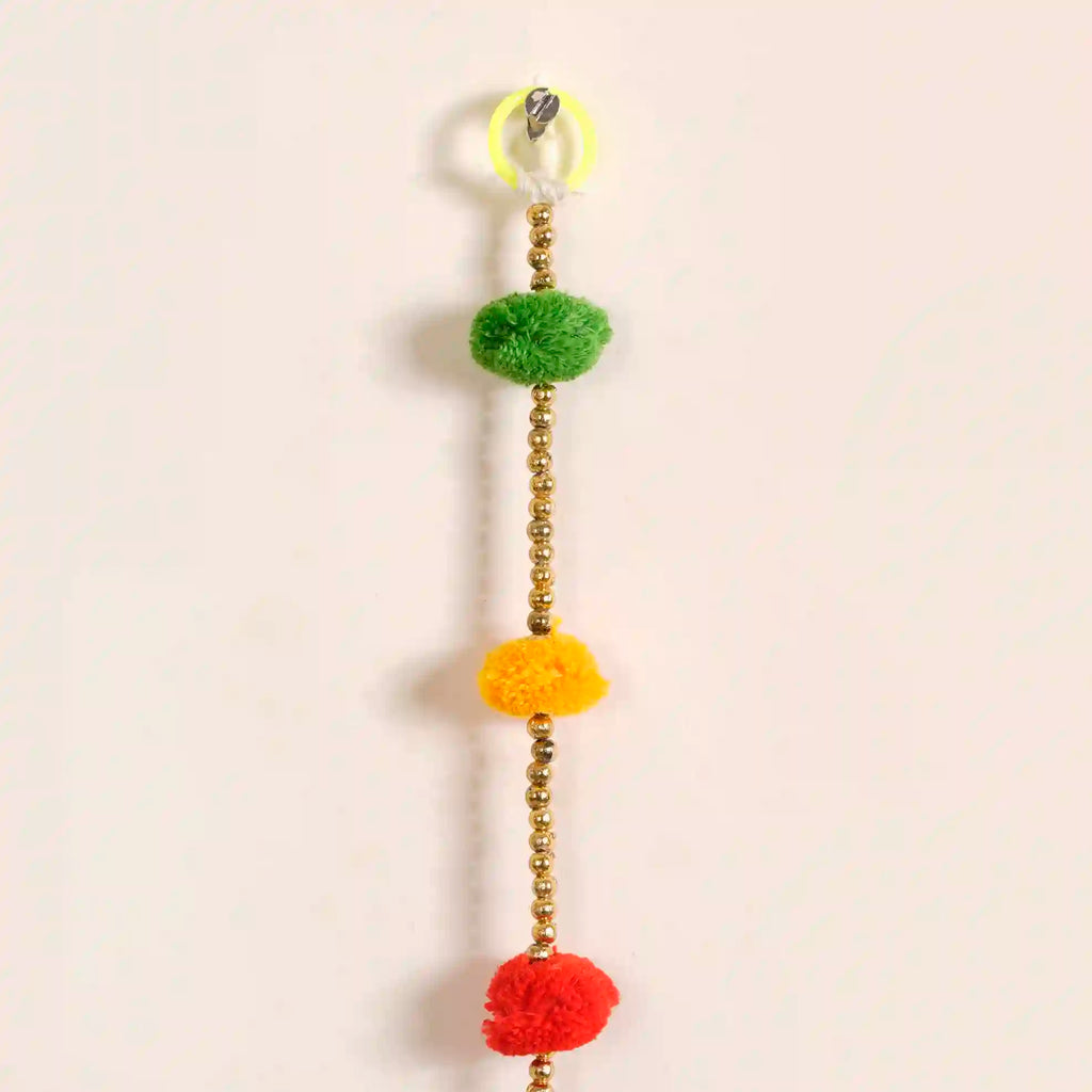Festive Wheel Door Hanging Set Of 4 Nestasia