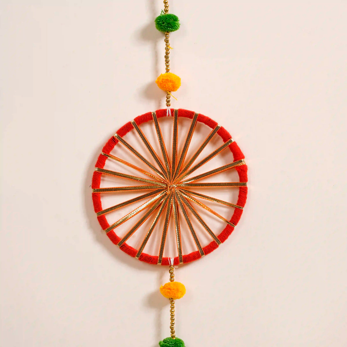 Festive Wheel Door Hanging Set Of 4 Nestasia