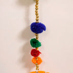 Festive Wheel Door Hanging Set Of 4 Nestasia