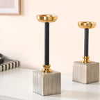 Firefly Pillar Candle Holder Set Of 2 Nestasia