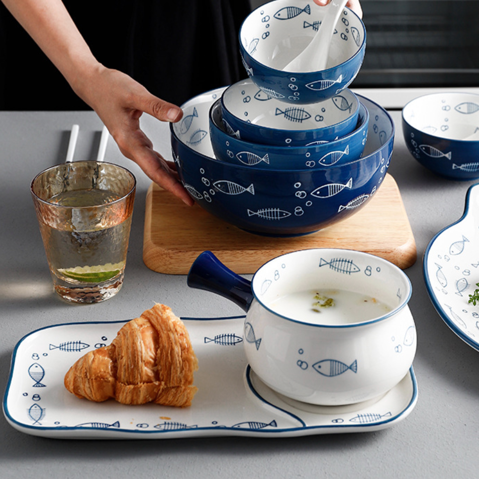 Plate and Bowl Set Nestasia