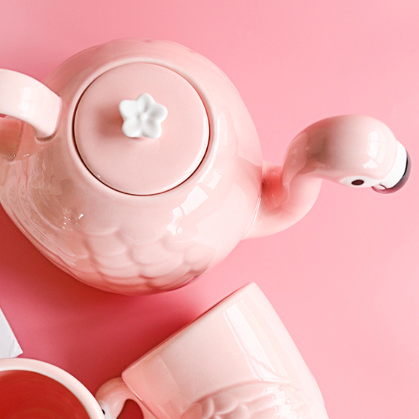 Flamingo Teapot Nestasia