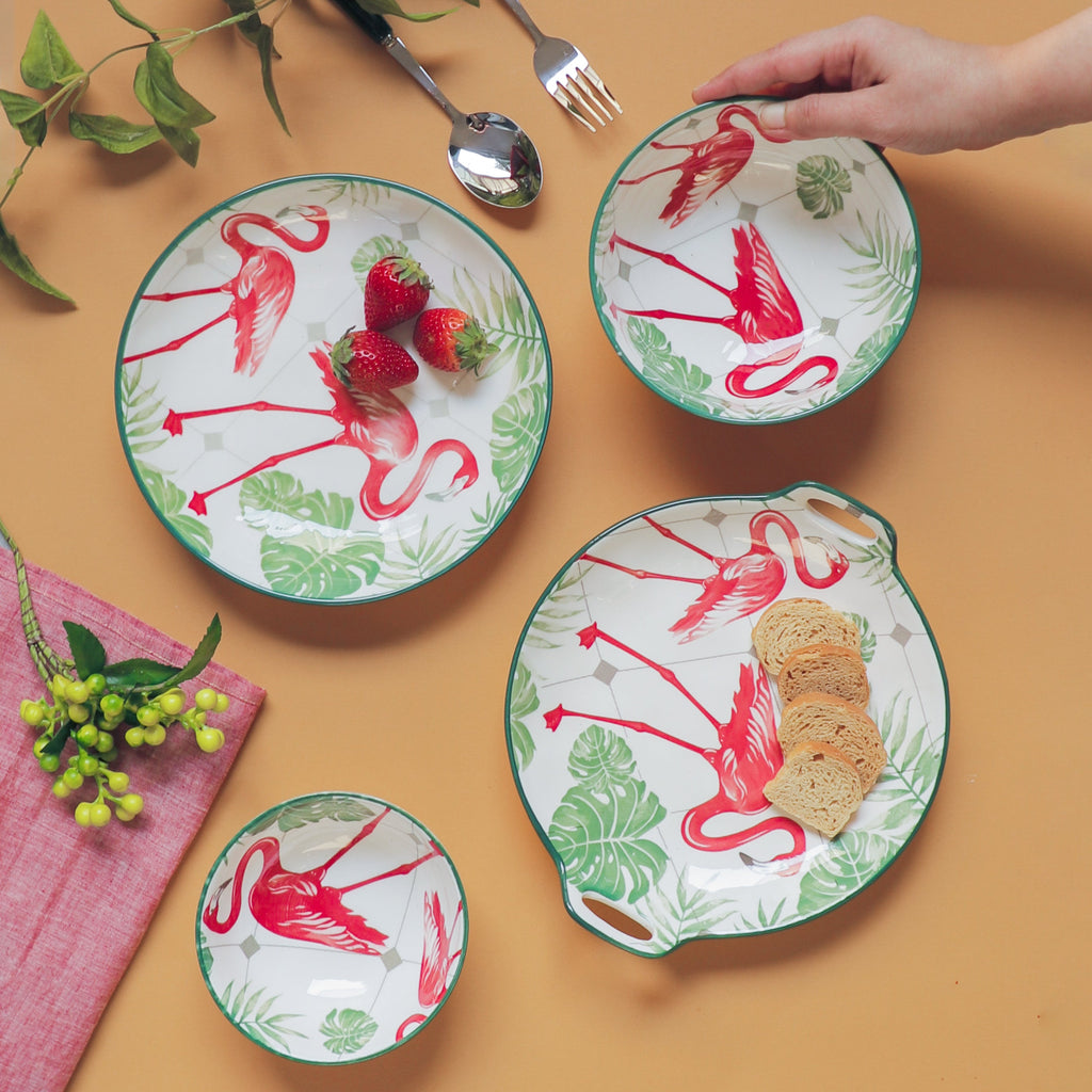 Flamingo Crockery Fiesta Nestasia