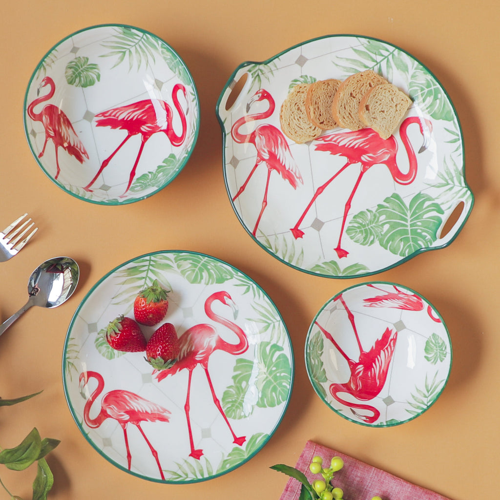 Flamingo Crockery Fiesta Nestasia
