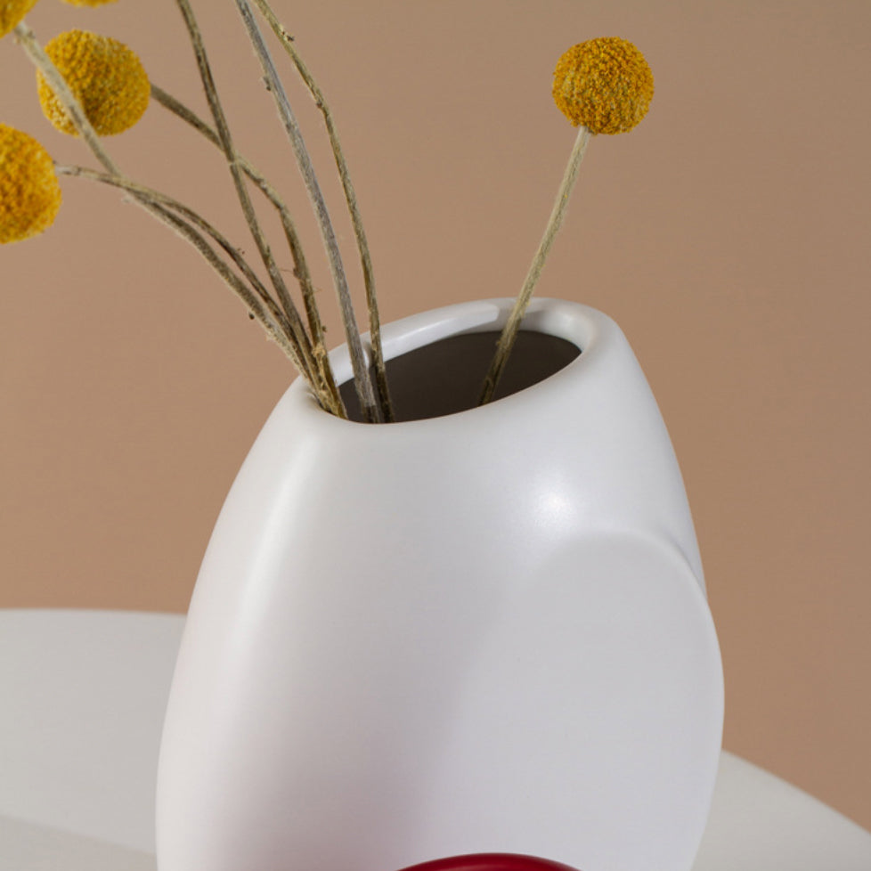 Flat Vase For Flowers Nestasia