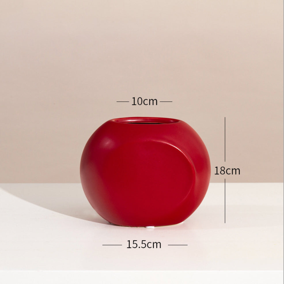 Flat Vase For Flowers Nestasia
