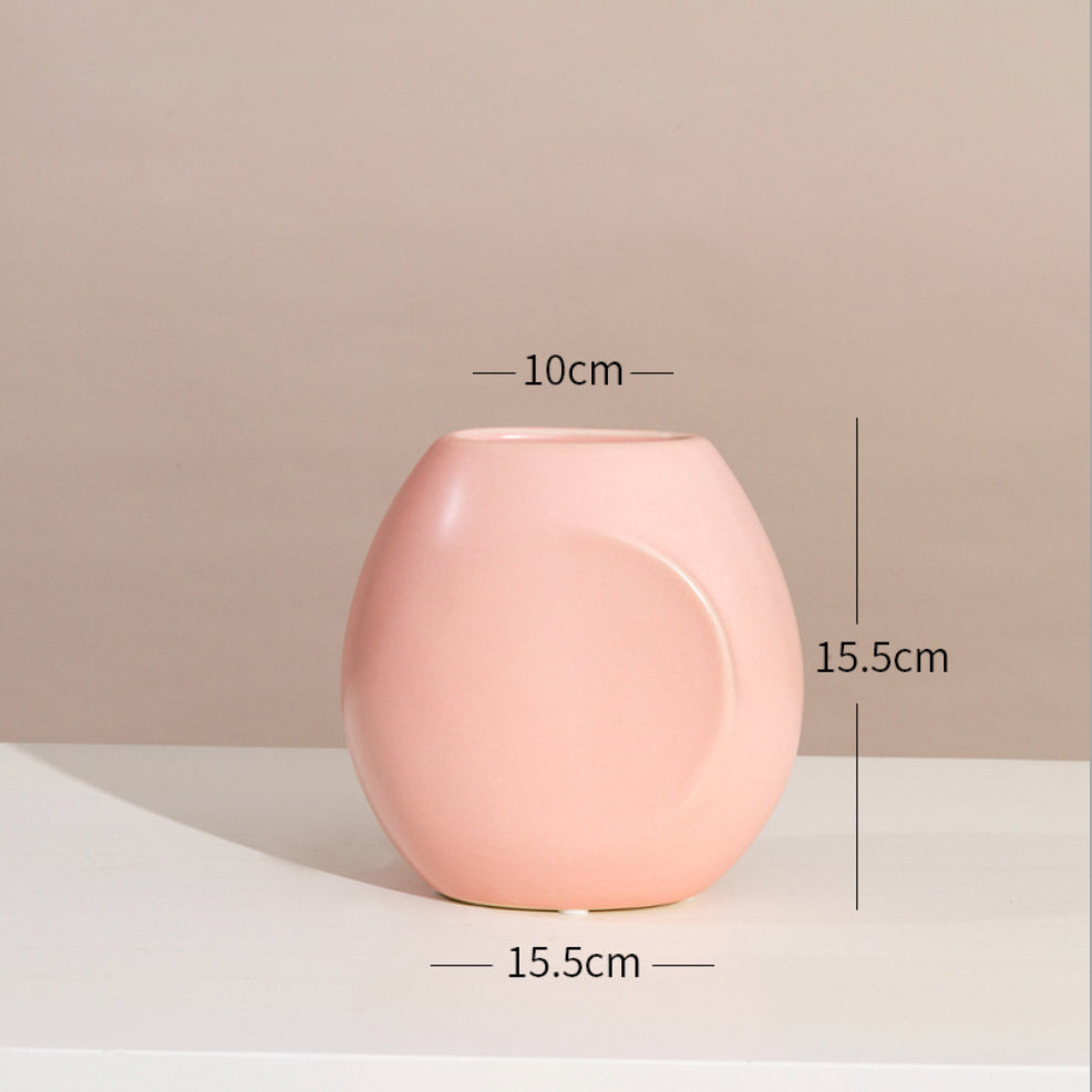 Flat Vase For Flowers Nestasia