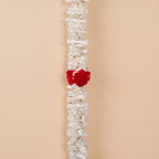 Fleuria Wall Hanging Decor Red Set Of 2 Nestasia