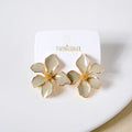 Flora Studs Sage Nestasia