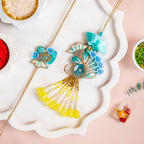 Floral Fantasy Rakhi And Lumba Gift Set Nestasia