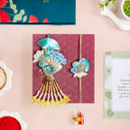 Floral Fantasy Rakhi And Lumba Gift Set Nestasia