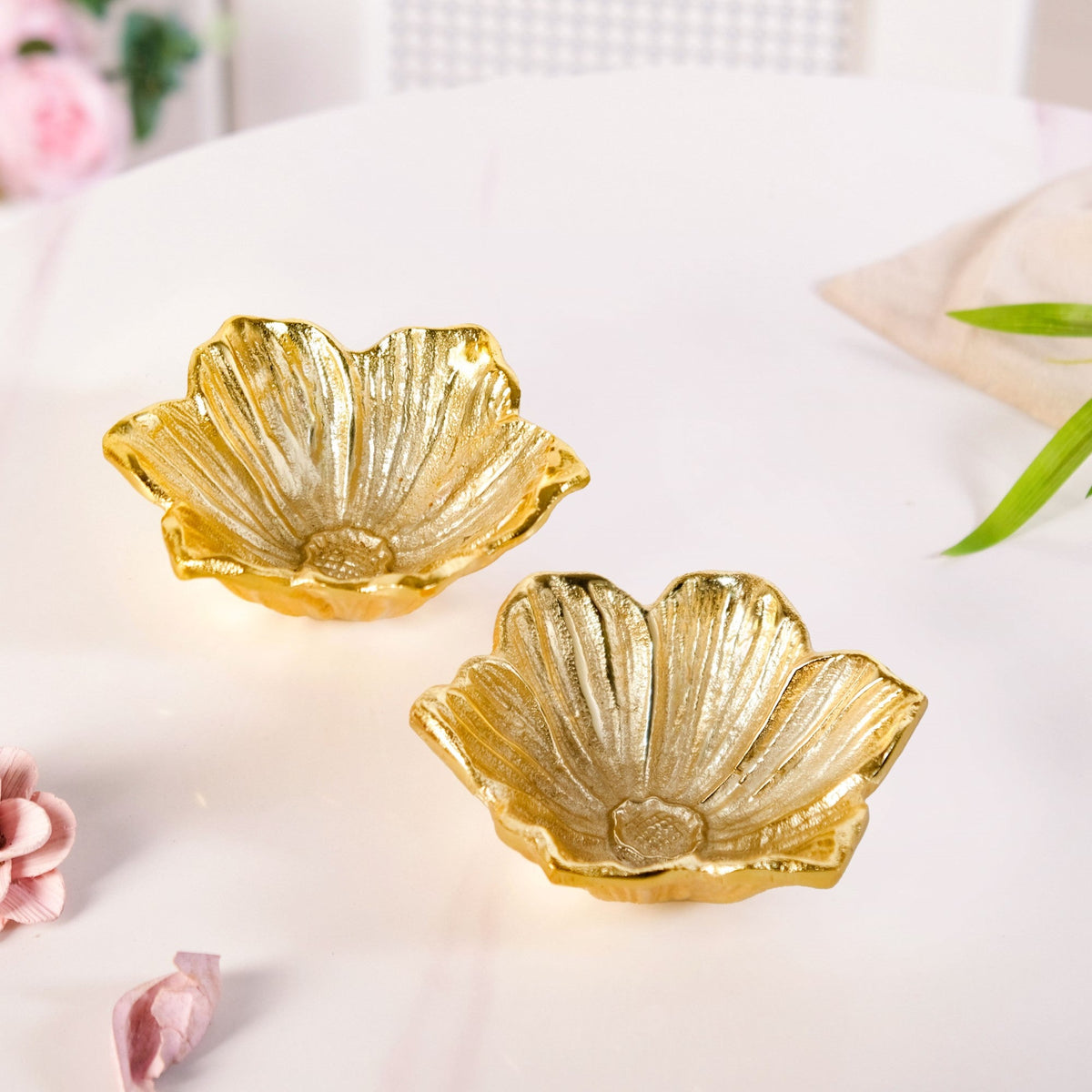 Floral Muse Decorative Trinket Bowl Set Of 2 Nestasia