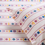 Floral Retreat Queen Size Cotton Bedding Set 254x229cm Nestasia