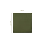 Floral Rouge Cotton Table Napkin Olive Green Set Of 6 Nestasia