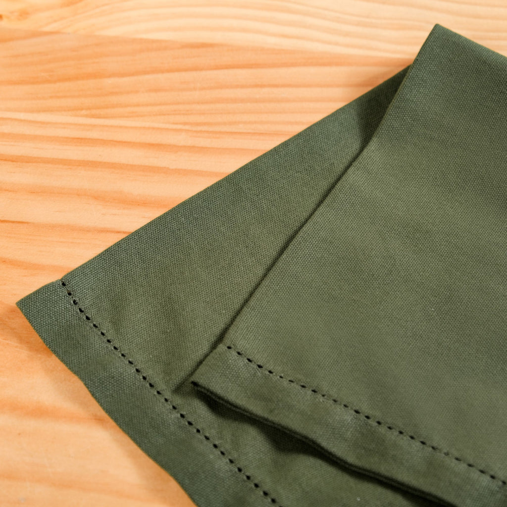 Floral Rouge Cotton Table Napkin Olive Green Set Of 6 Nestasia