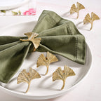 Floral Rouge Table Linen Gift Hamper With Set Of 6 Rings Napkins And Mats Nestasia