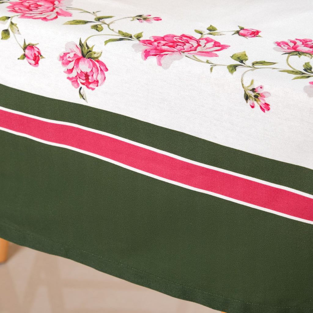 Floral Rouge Luxe 6 Seater Table Cloth 207x160cm Nestasia