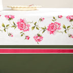 Floral Rouge Luxe 8 Seater Table Cloth 270x160cm Nestasia