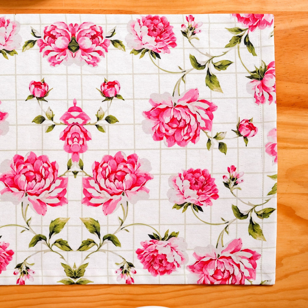 Floral Rouge Luxe 8 Seater Table Runner 265x36cm Nestasia