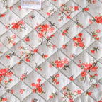 Floral Trinket Storage Bag With Pouch Set Of 6 Orange Nestasia