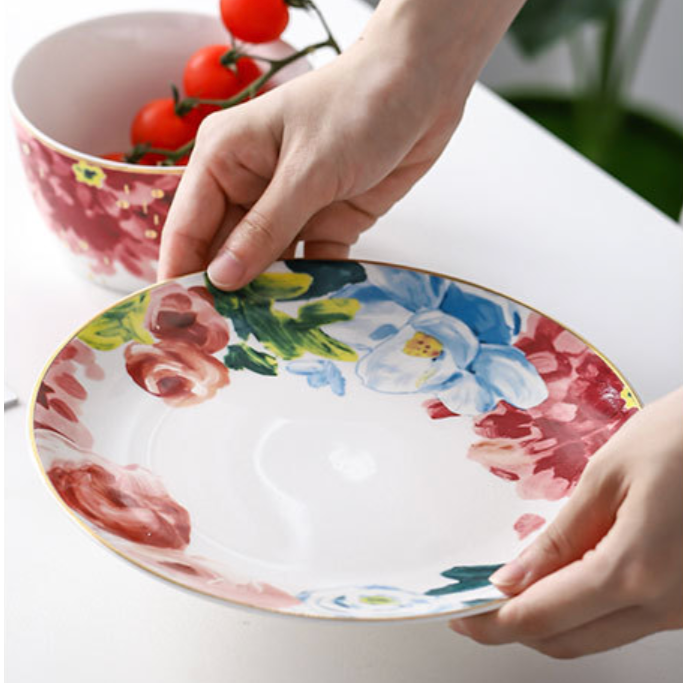 Floral Side Plate Nestasia