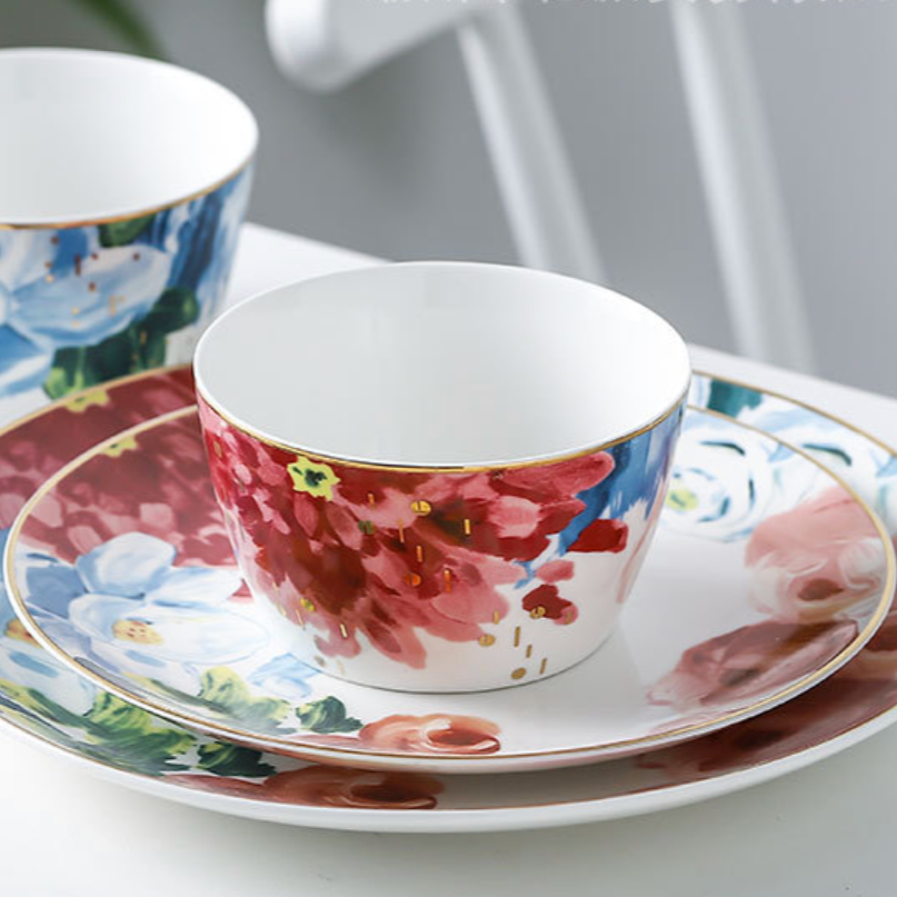 Floral Side Plate Nestasia