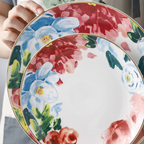 Floral Side Plate Nestasia