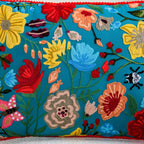 Floral Fiesta Cotton Cushion Cover 50x35cm Nestasia