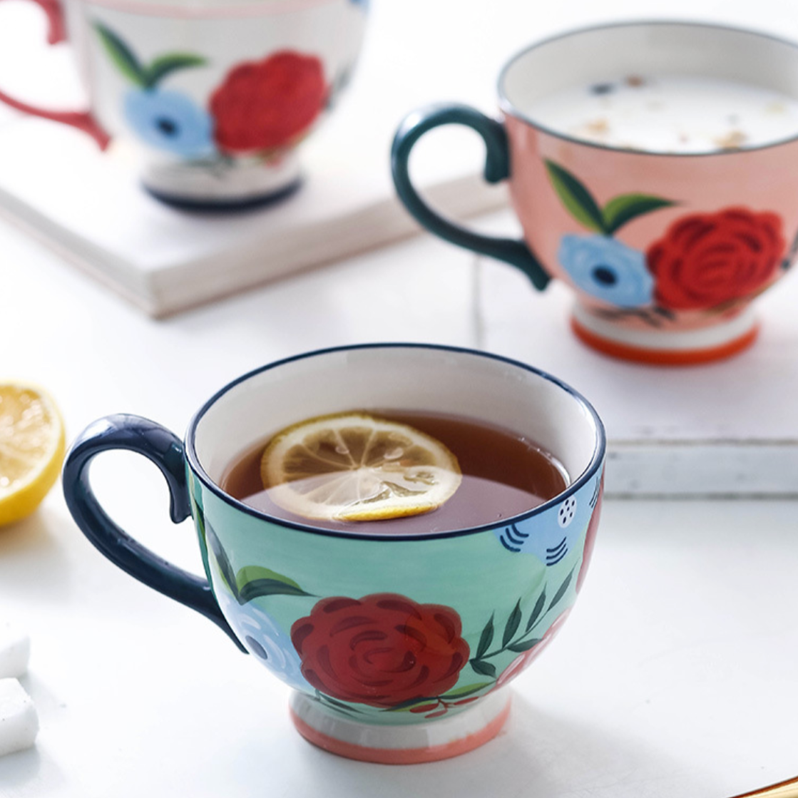 Floral Tea Cups Nestasia