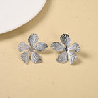 Everbloom Studs Silver Nestasia