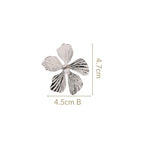 Everbloom Studs Silver Nestasia