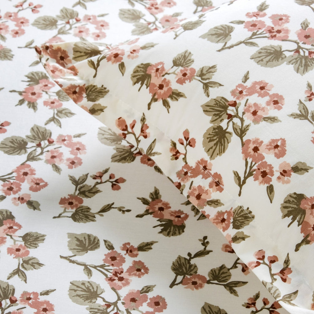Florence Meadow Pure Cotton Queen Size Bedding Set 254x229cm Nestasia