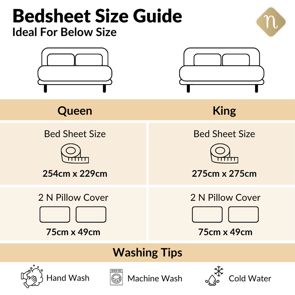 Florence Meadow Pure Cotton Queen Size Bedding Set 254x229cm Nestasia