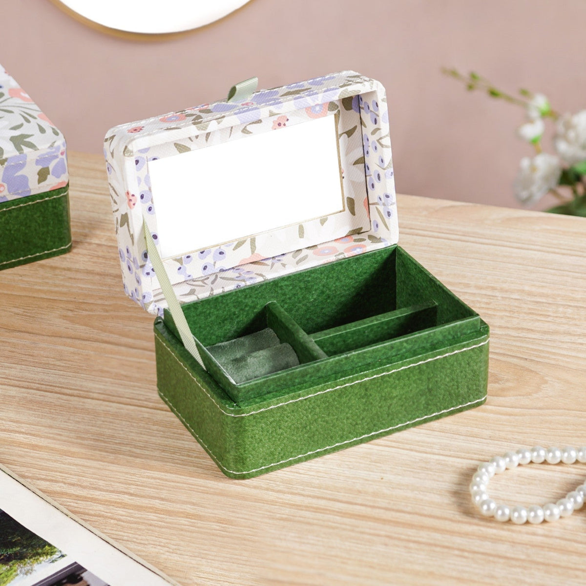 Florina Portable Jewellery Box With Mirror Nestasia